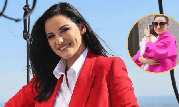 Lía a sus 3 meses, la dulce compañera de Maite Perroni en la gira de RBD